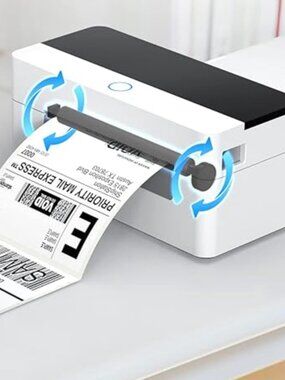 OFFNOVA USB Shipping Label Printer, 4x6 Label Printer for Shipping Packages